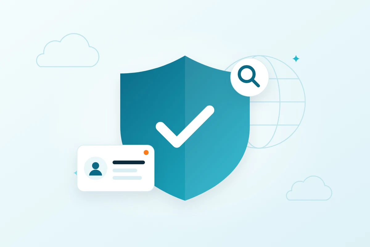 Illustration of the Background check questionnaire